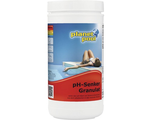 Planet Pool pH reducer pH-Minus granules, 1.5 kg