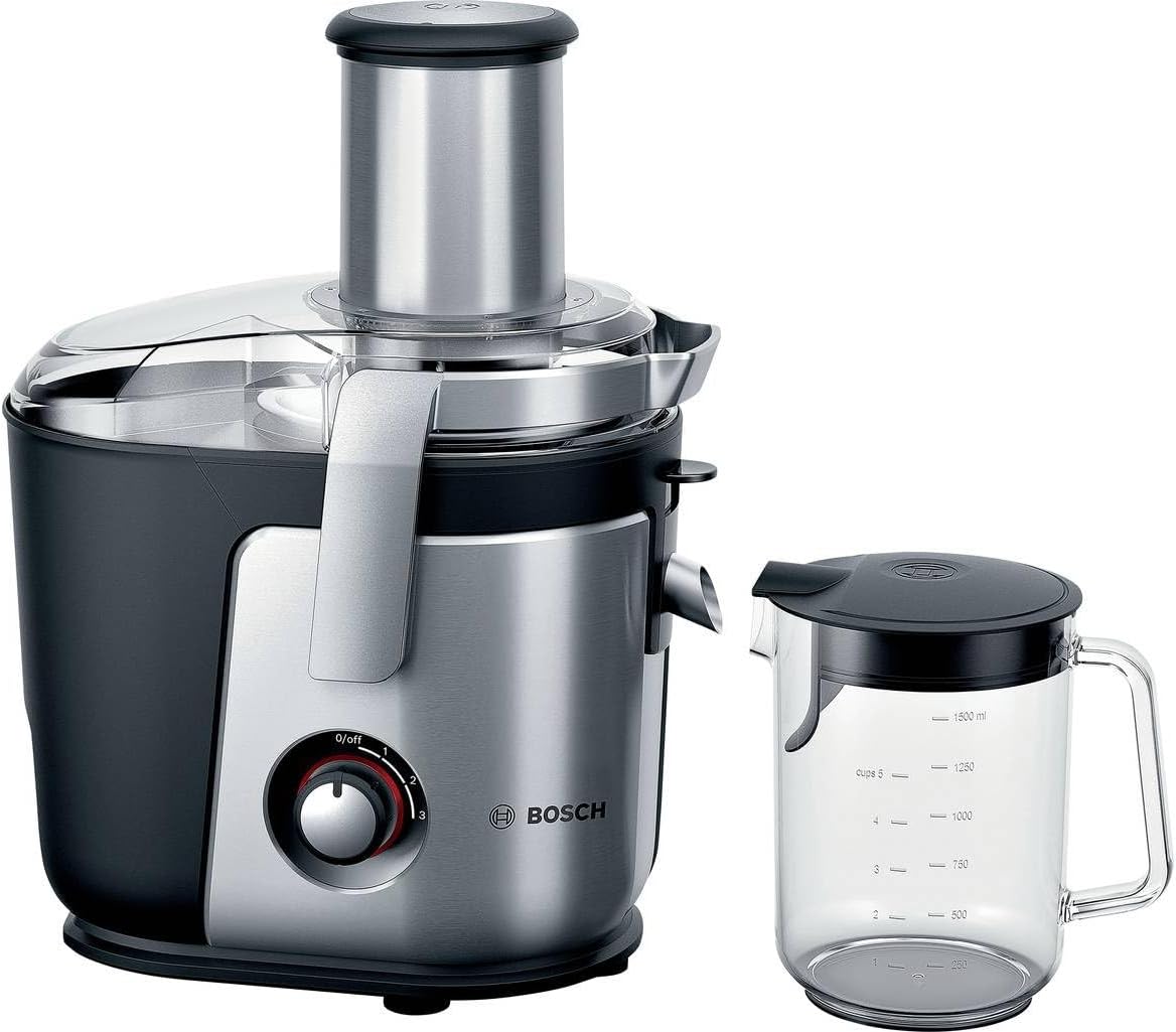 Bosch MES4010GB Juicer, 1.5 L - Black/Silver