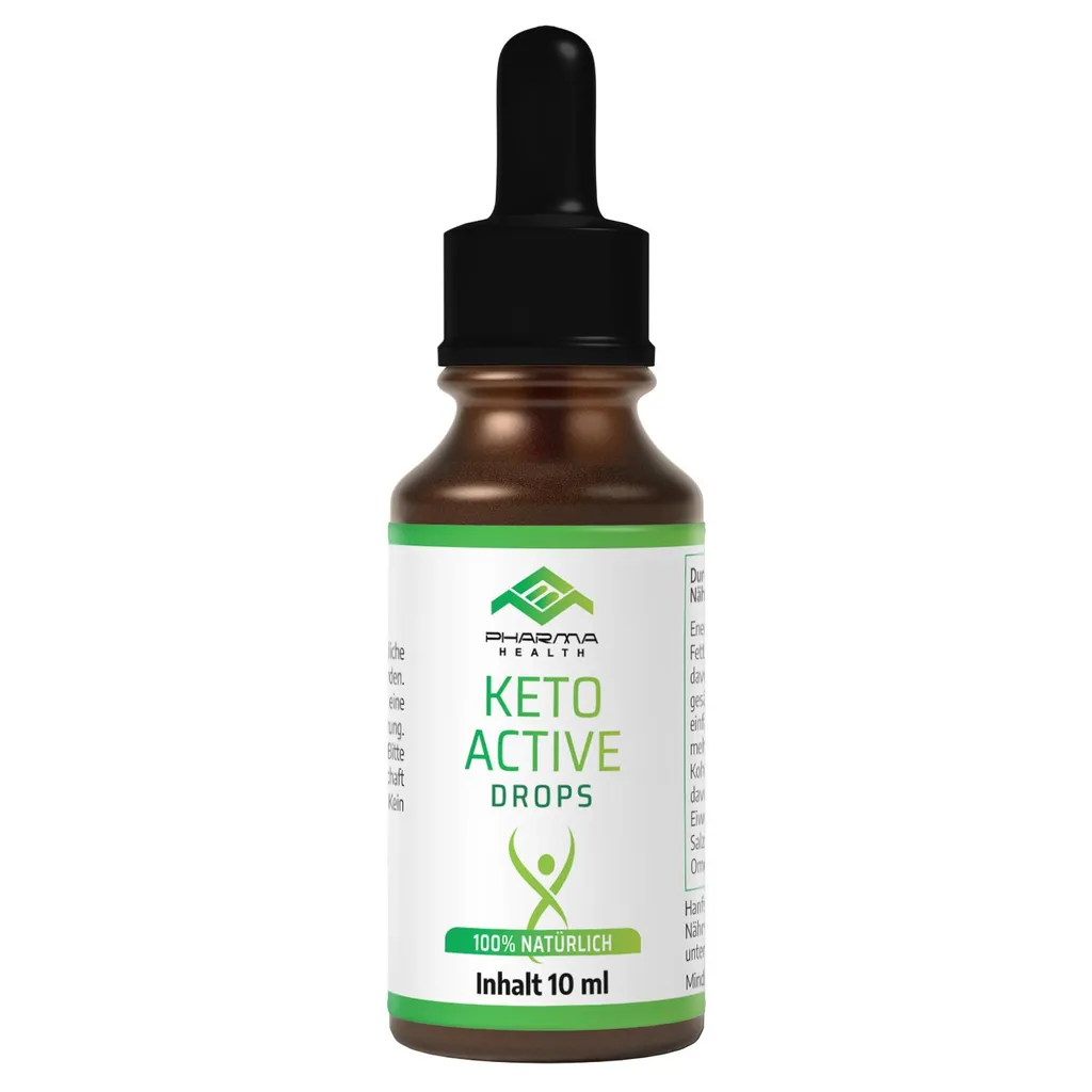 Delta7 Pharma Health | Keto Active Drops | High-quality ingredients | 100% natural, 10 ml