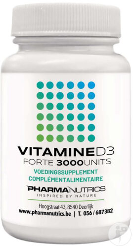 Restaxil PharmaNutrics Vitamin D3 Forte 3000 IU 120 Capsules