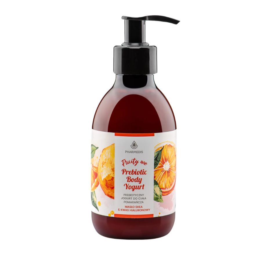Pharmedis Fruity Me Prebiotic Body Yogurt with Orange Scent 240 ml