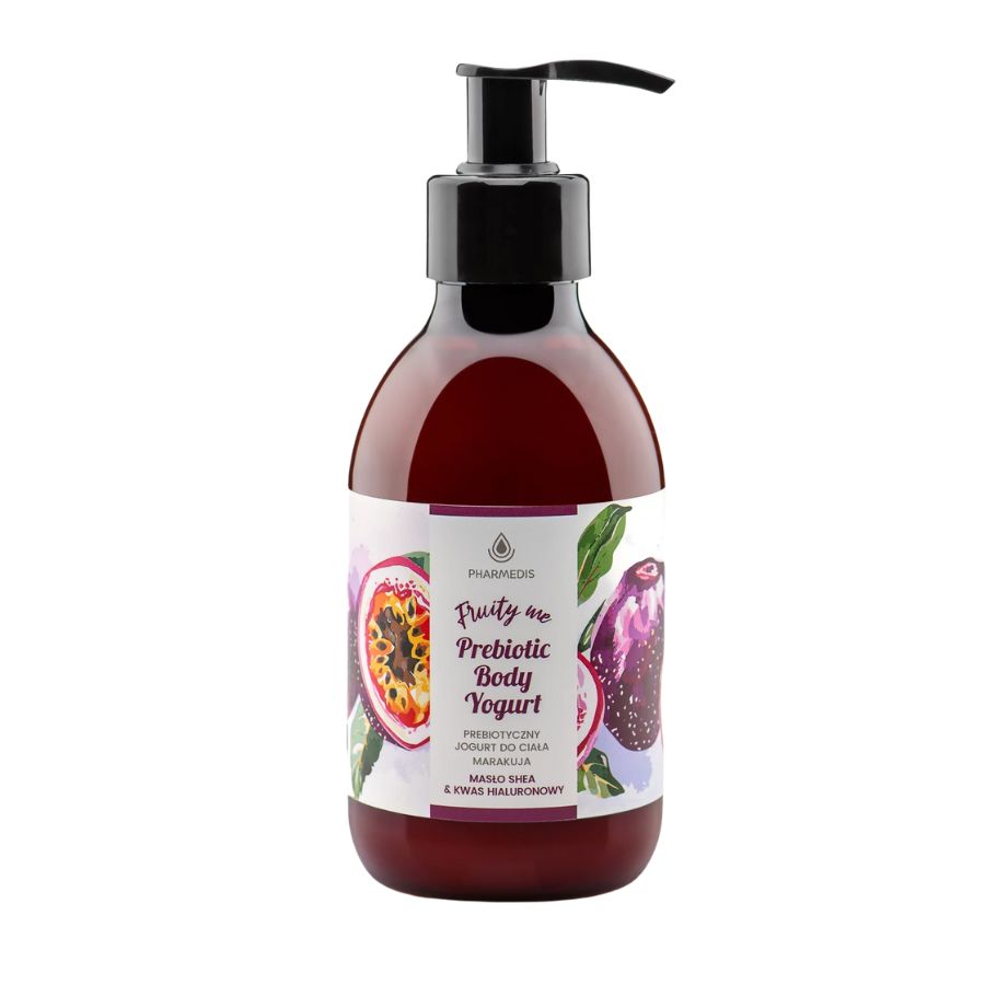 Pharmedis Fruity Me Prebiotic Body Yogurt with Passion Fruit Scent 240 ml