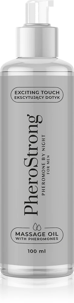 PheroStrong By Night for Men massage oil with pheromones