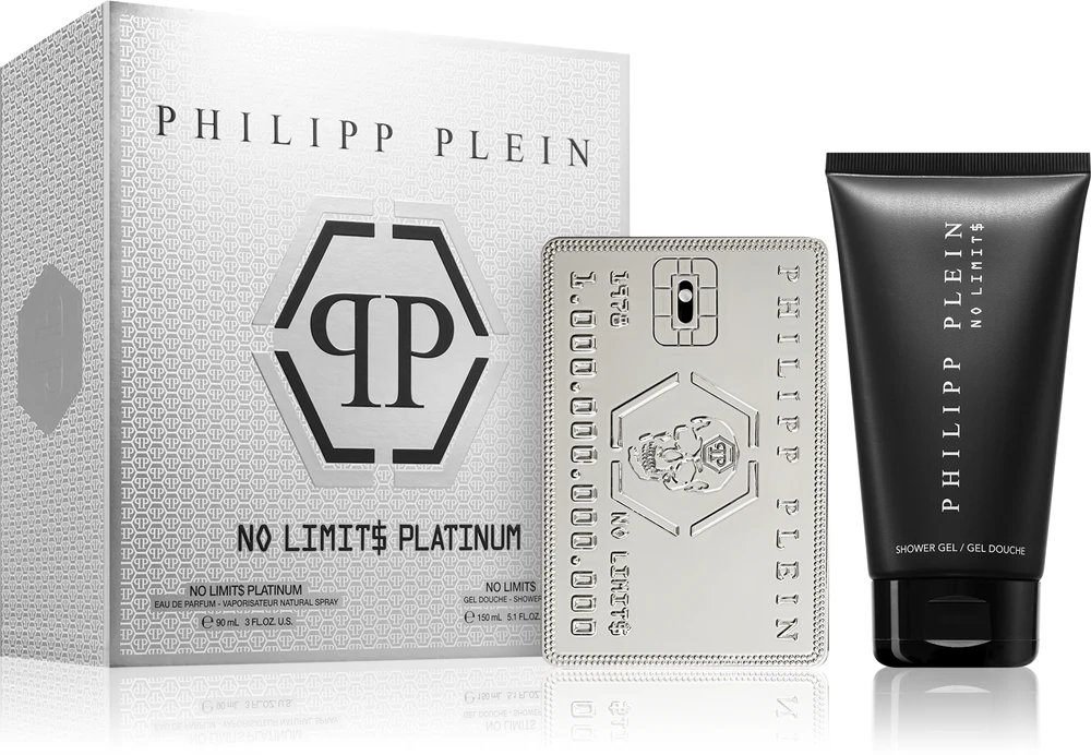 Philipp Plein No Limit$ Platinum Gift Set for Men