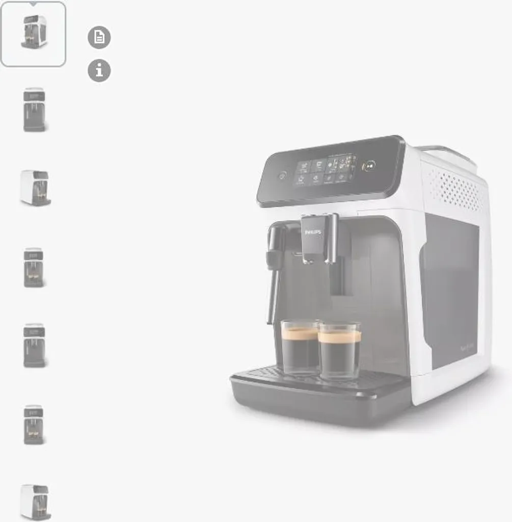 Philips 1200 Series EP1223/00 Super Automatic Coffee Machine with Grinder 15 Bars