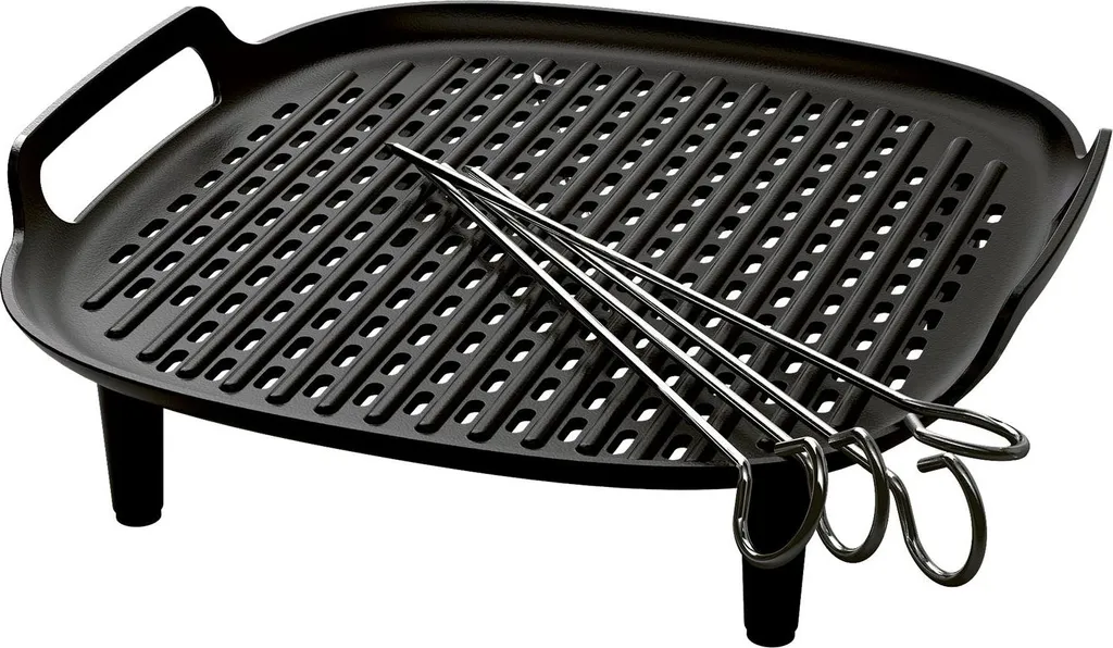 Philips 3.2 l, 4.2 l Airfryer Set with Grill Plate and Skewers (HD9926/00)
