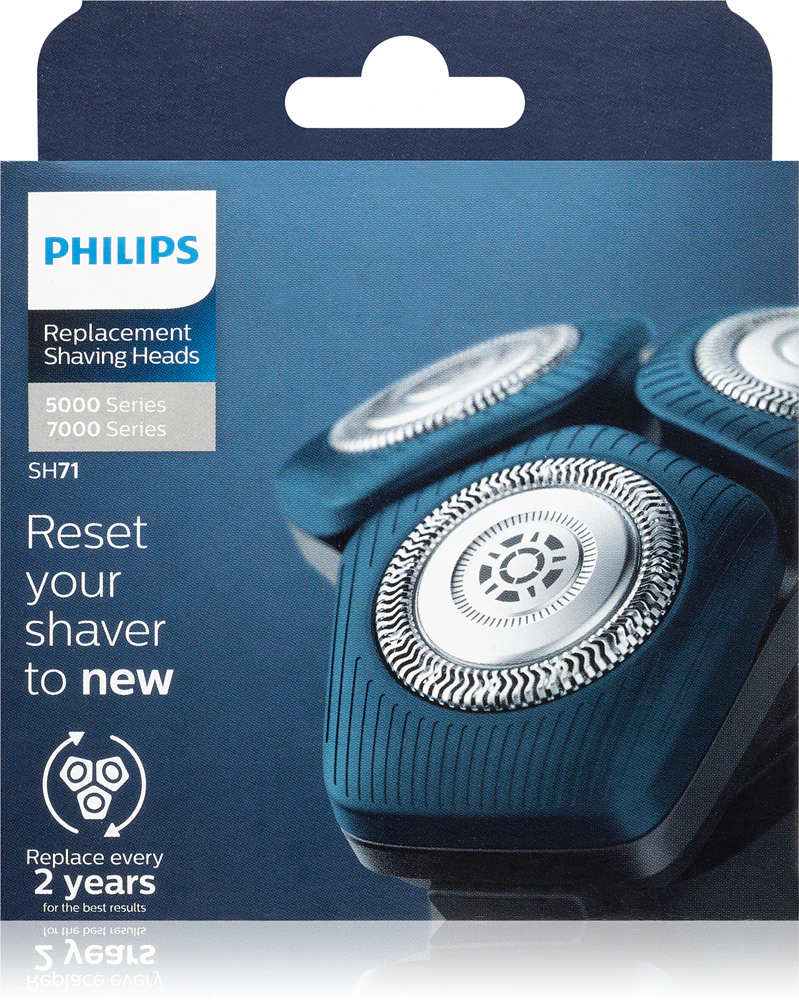 Philips 5000/7000 Series SH71/50 Replacement Shaving Heads