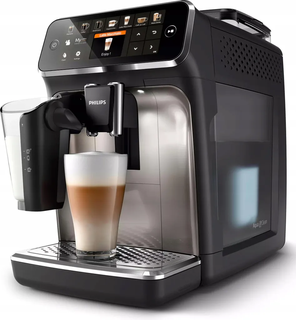 Philips 5400 Lattego EP5447/90 Coffee Machine with Aquaclean Foam Nozzle