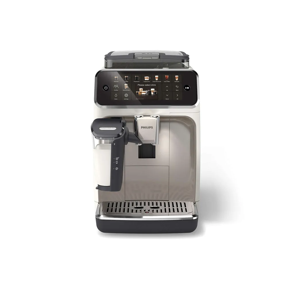 Philips 5500 series EP5543/90 Fully automatic coffee machine, espresso machine, 1.8 l, coffee beans, built-in grinder, 1500 W, white