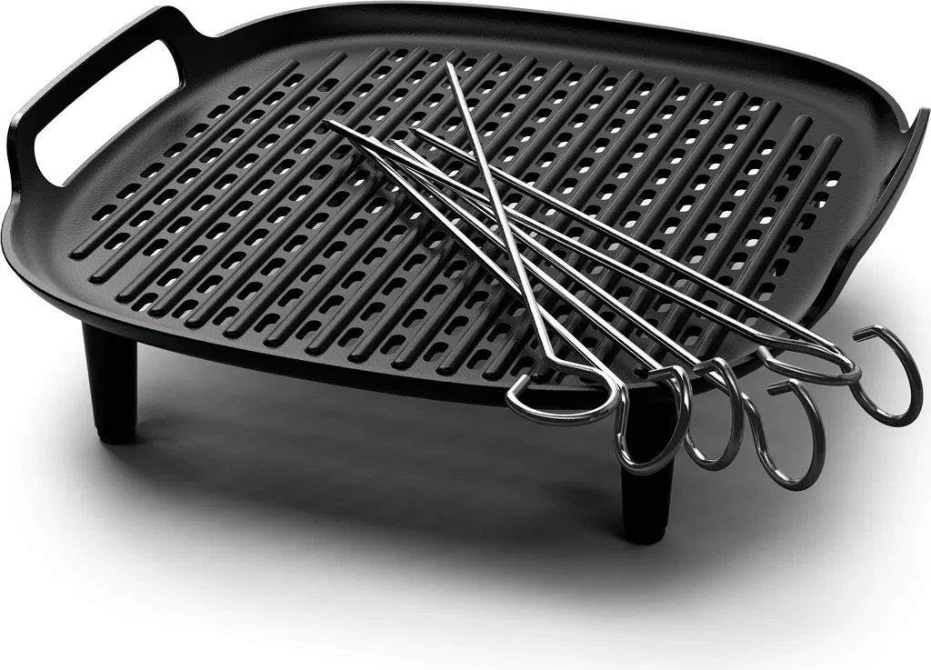 Philips Airfryer Grill Kit XXL, 6 skewers, non-stick coating (HD9959/00)
