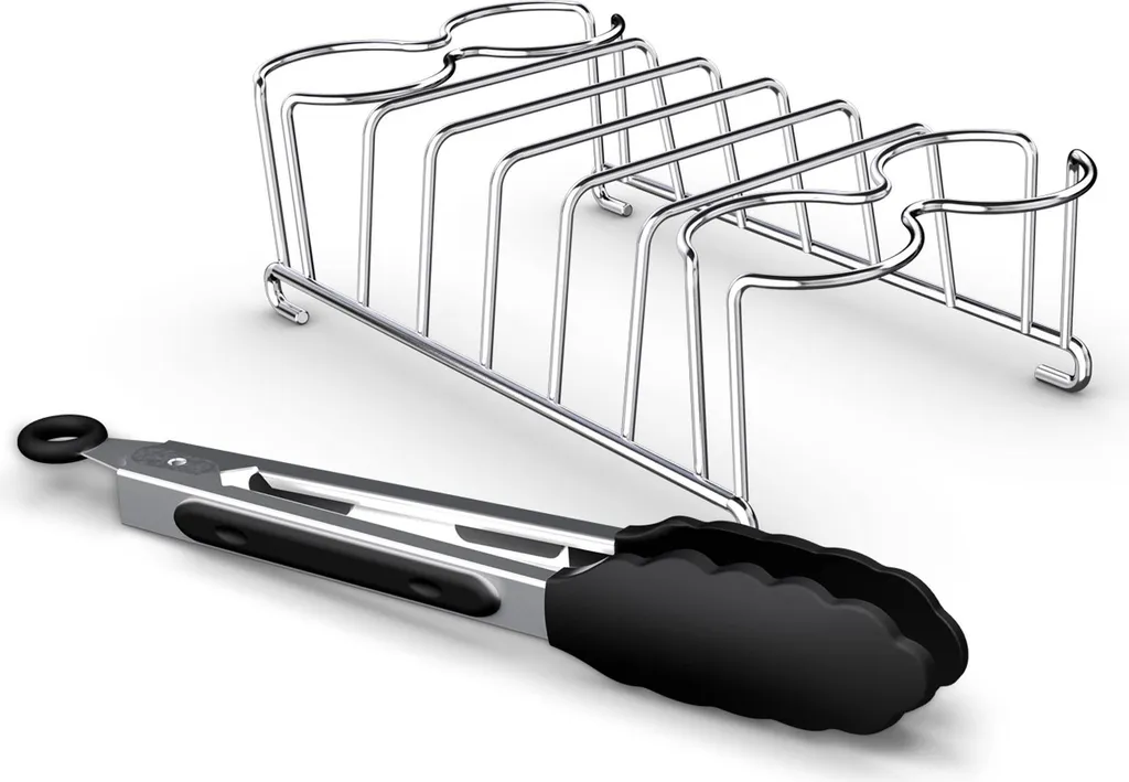 Philips Egg and Toast Breakfast Set and Tongs for Airfryer (HD9921/00)
