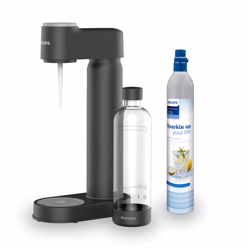 Philips GoZero Sparkling Water Maker Lite, black