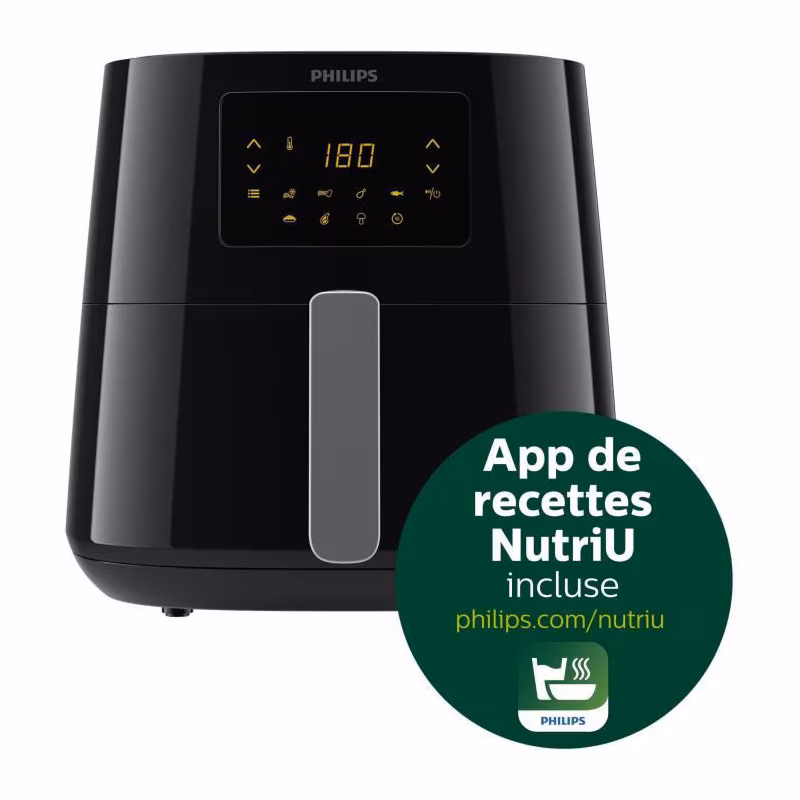 PHILIPS HD9270/70 Airfryer Essential XL Hot Air Fryer in black, 2000W
