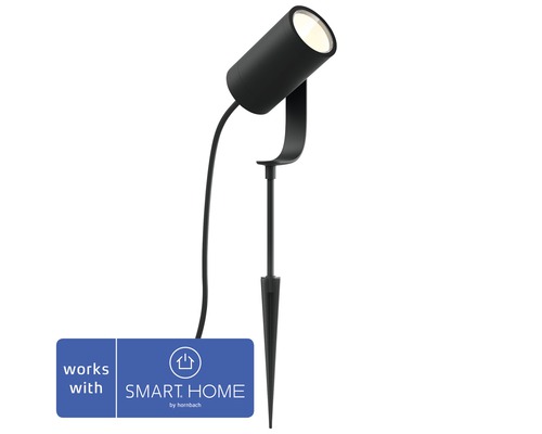 Philips hue LED garden spot base set IP65 3x8W 3x640 lm 2000-6500 K warm white to daylight white 24V - Compatible with SMART HOME by hornbach