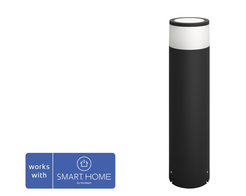 Philips hue LED base light extension Calla White & Color Ambianze 8W 600 lm black H 400 mm - Compatible with SMART HOME by hornbach