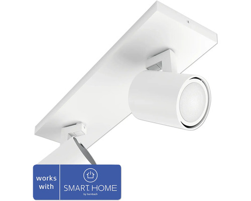 Philips Hue Spot 2-light 4.2W 400 lm 2200-6500 K white