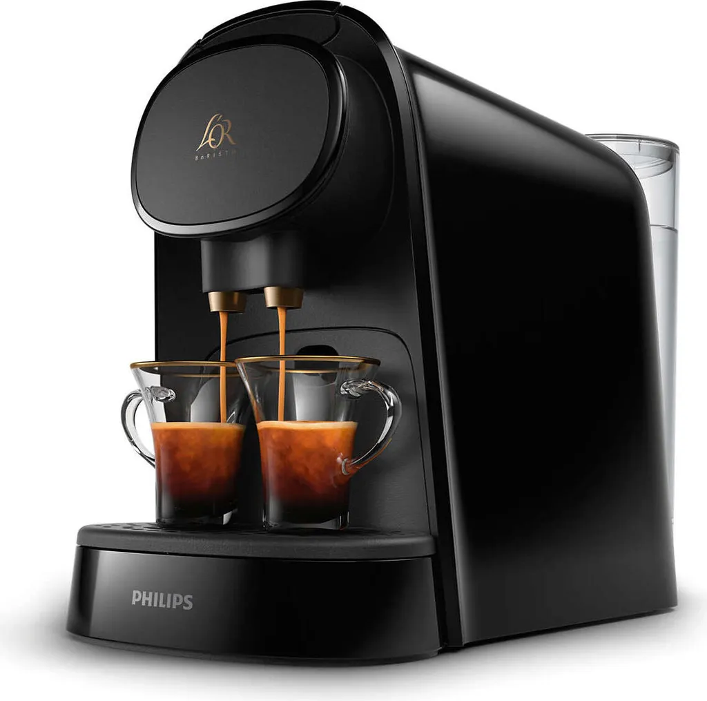Philips LOr Barista Capsule Coffee Machine, Adjustable Coffee Quantity, Black (LM8012/60)