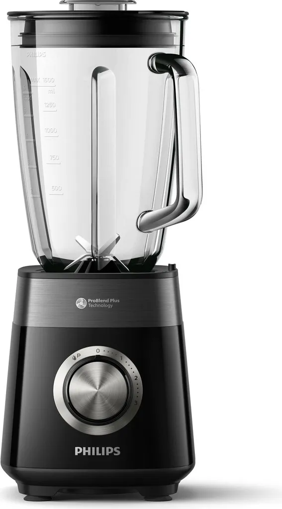 Philips 5000 Series Mixer, 1200 W, Glass Container, 3 + Pulse (HR3030/00)