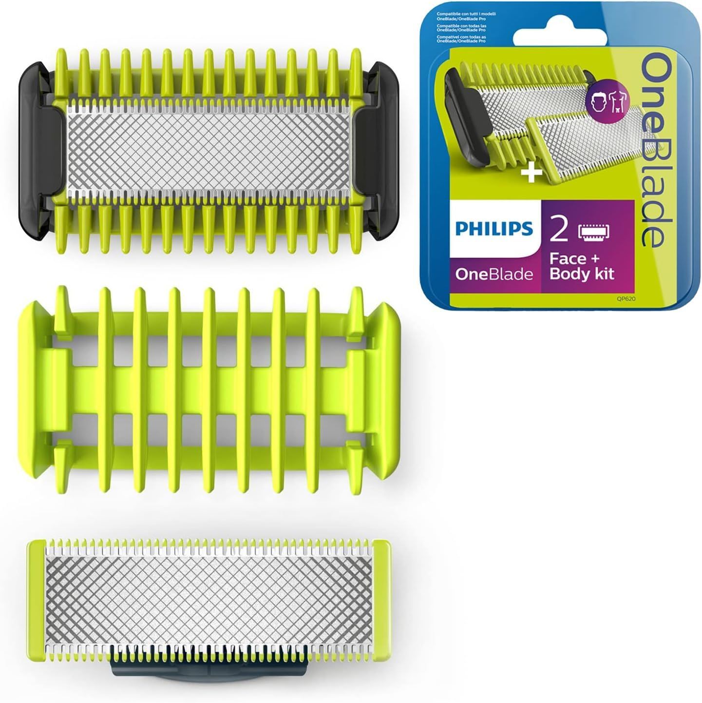 Philips OneBlade Face + Body Set with unique OneBlade technology 1 St
