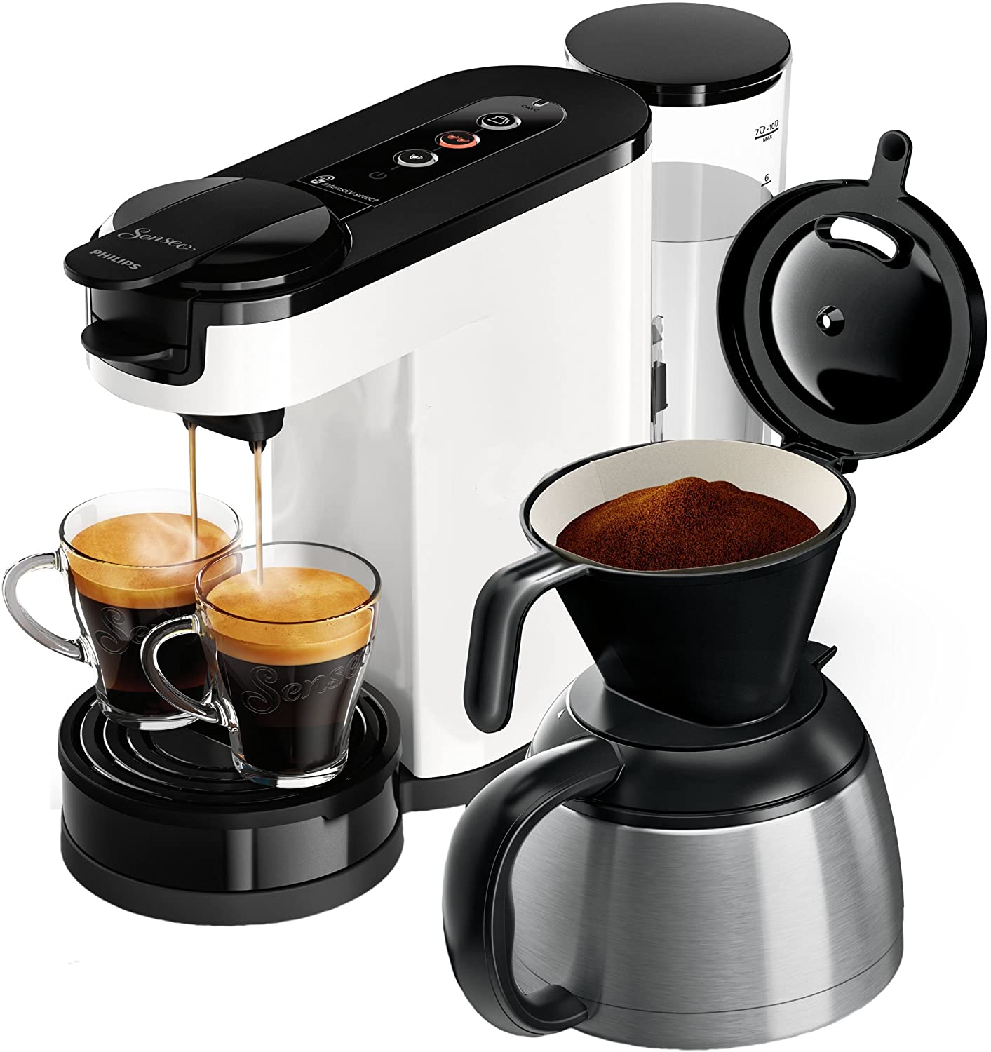 Philips Senseo HD6592/00 Switch 2-in-1 Coffee Maker