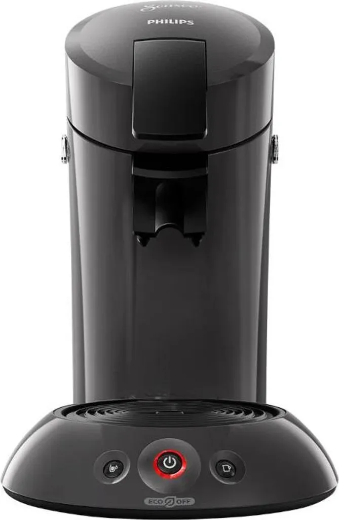 PHILIPS Senseo coffee machine ECO HD6552/39 incl. 2 glasses and 24 pads