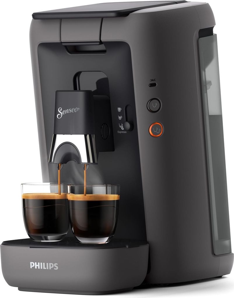 Philips Senseo® Maestro Coffee Pod Machine, Coffee Strength Selection, Memo Function, 1.2 L Water Tank, Grey (CSA260/50)