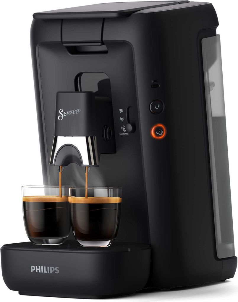 Philips Senseo® Maestro Coffee Pod Machine, Coffee Strength Selection, Memo Function, 1.2 L Water Tank, Black (CSA260/60)