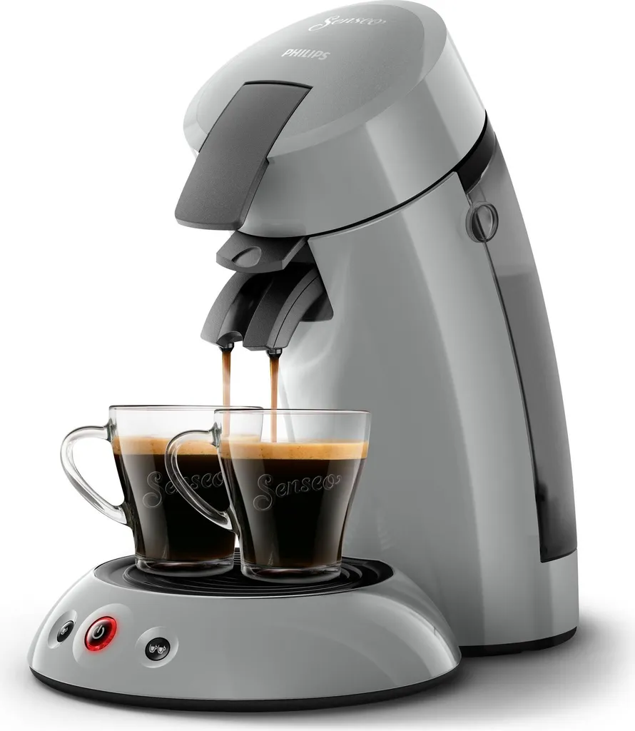 Philips Senseo® Original Coffee Pod Machine with Crema Plus and Coffee Boost Technology, Grey (HD6553/70)
