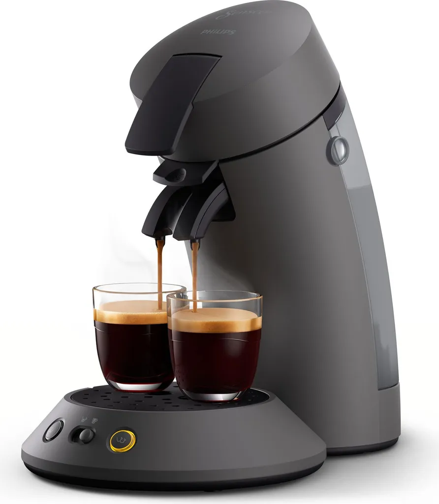 Philips Senseo® Original Plus Coffee Pod Machine Grey (CSA210/50)