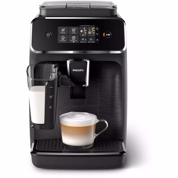 Philips Series 2200 fully automatic coffee machine for 3 coffee specialties