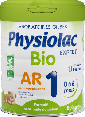 Physiolac Expert Bio AR 1 anti-regurgitation milk 0-6 months 800g