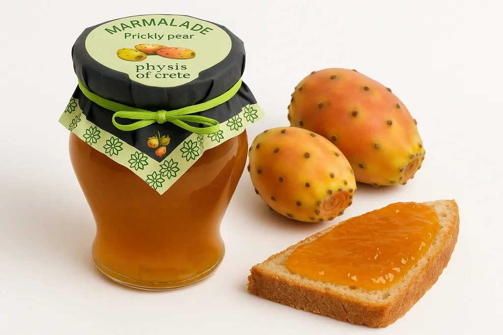 Physis Of Crete Prickly Pear Jam 250g Exotic Greek Pantry