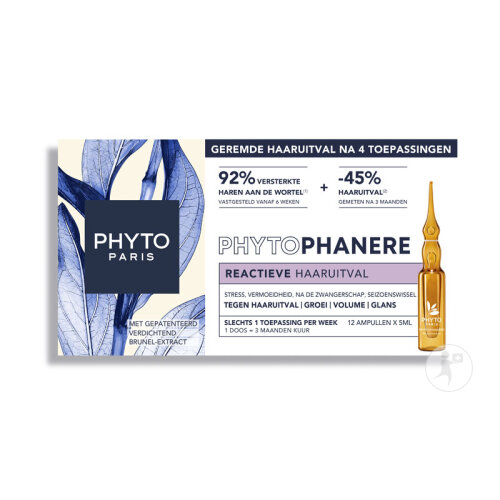 Phyto Paris Phytophanere Reactive Hair Loss 12x5ml