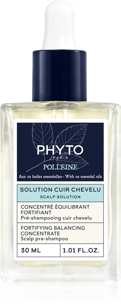 Phyto Polleine Fortifying Balancing Concentrate Moisturizer for use before shampooing for oily scalp