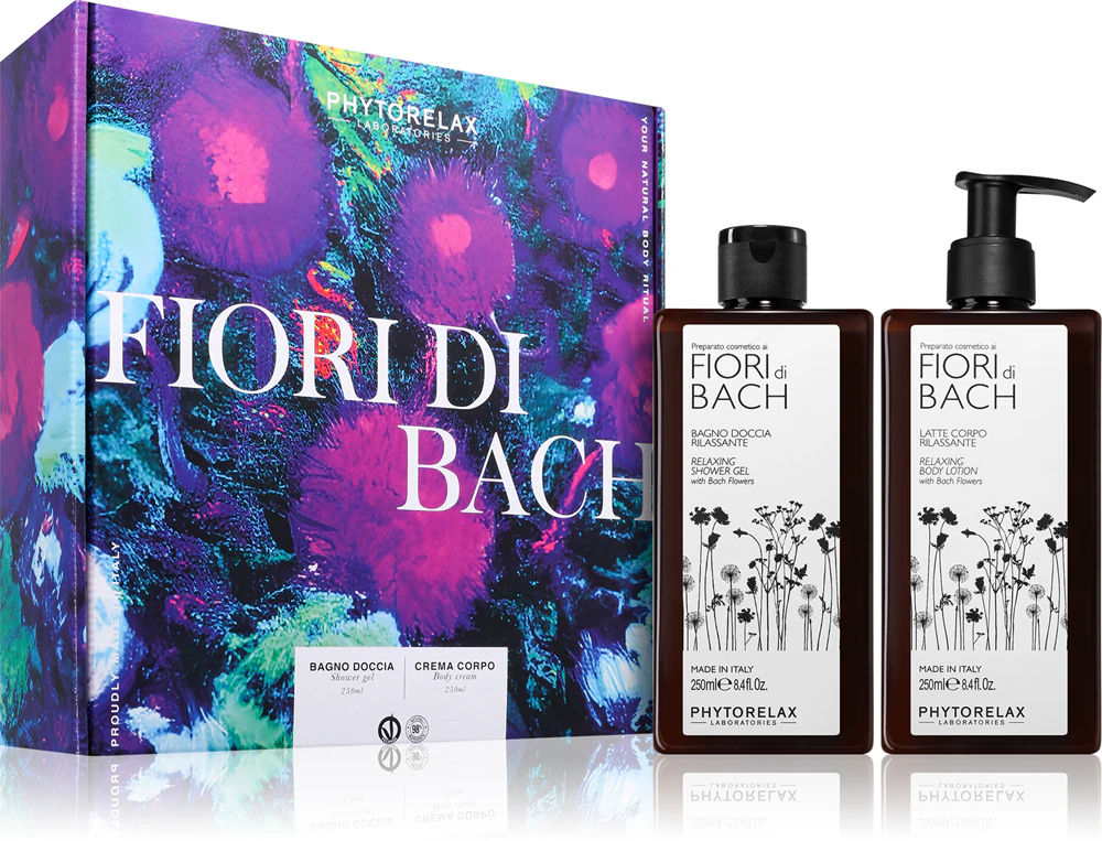 Phytorelax Laboratories Fiori di Bach gift set for the body