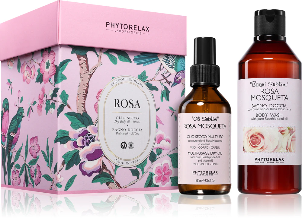 Phytorelax Laboratories Rose Gift Set for the Body