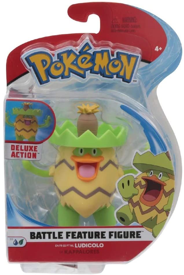 Giochi Preziosi Pokemon Figurine Ludicolo 12 Cm