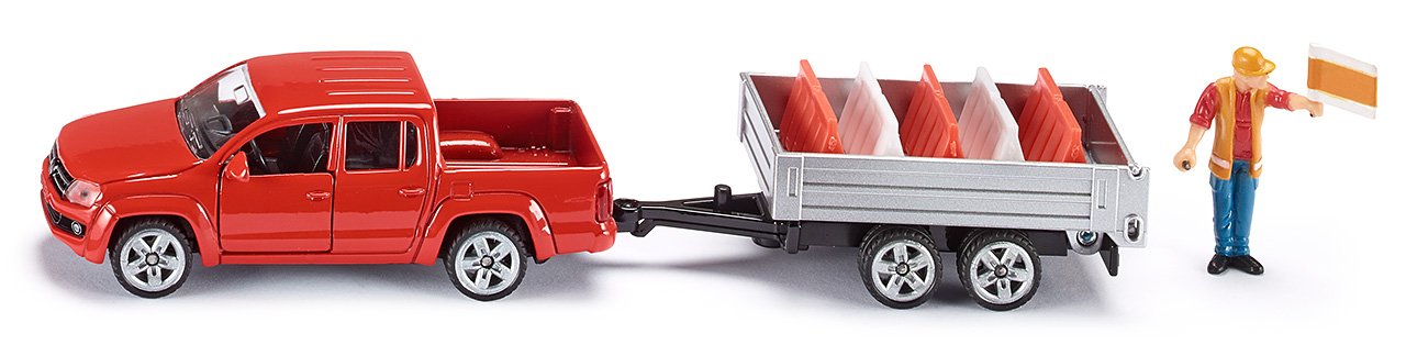 Siku Pick Up With Tipping Trailer Scale A