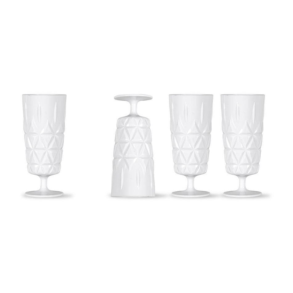 Sagaform Picnic Champagne Glass Pack of 4