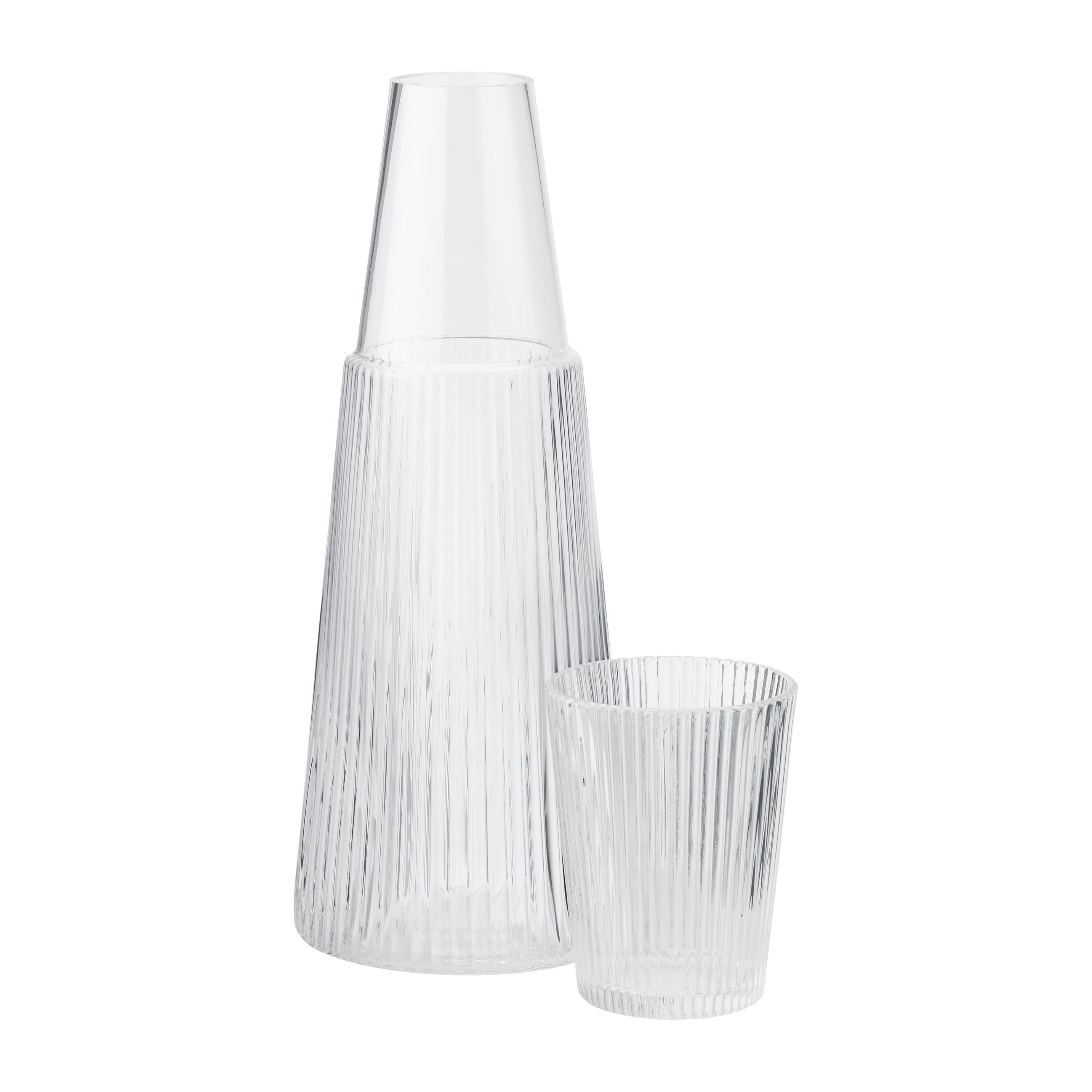 Stelton Pilastro carafe with water glass