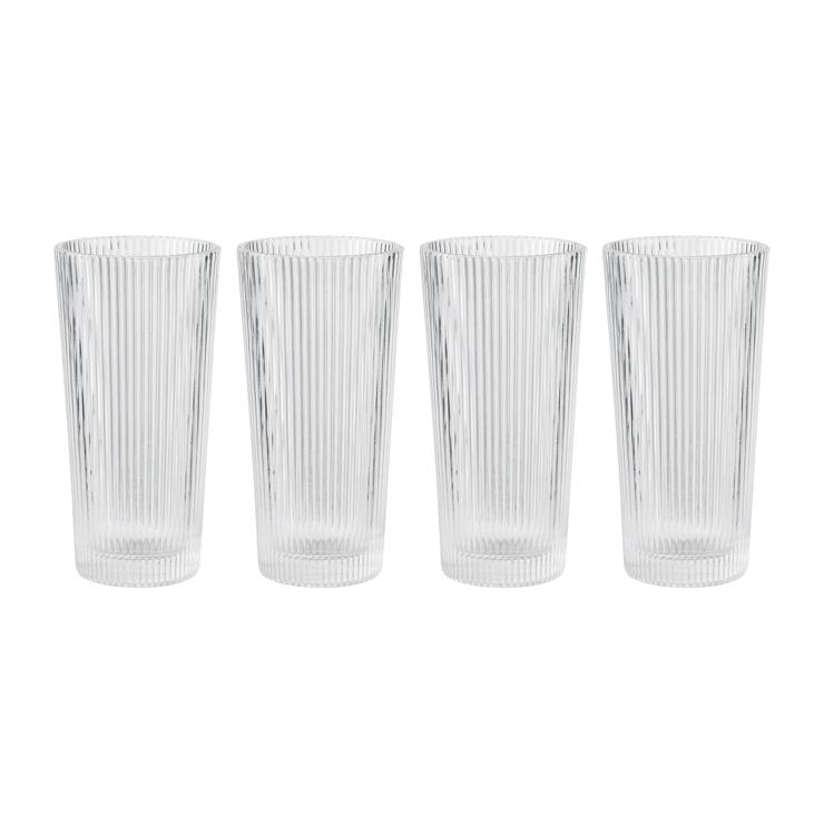 Stelton Pilastro Long Drink Glass 30cl 4er Pack