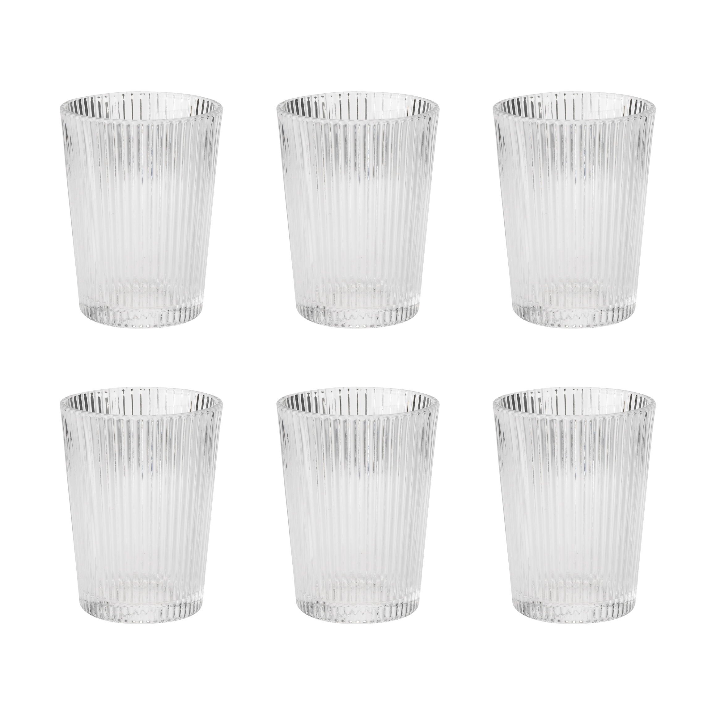 Stelton Pilastro drinking glass 15 cl, pack of 6