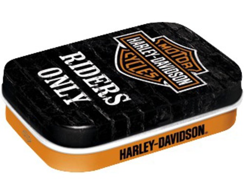 Nostalgic-Art Pill box Harley-Davidson Only 6x4x1.6 cm