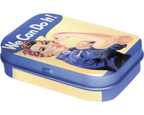 Nostalgic-Art Pill box We Can Do It 6x4x1.6 cm