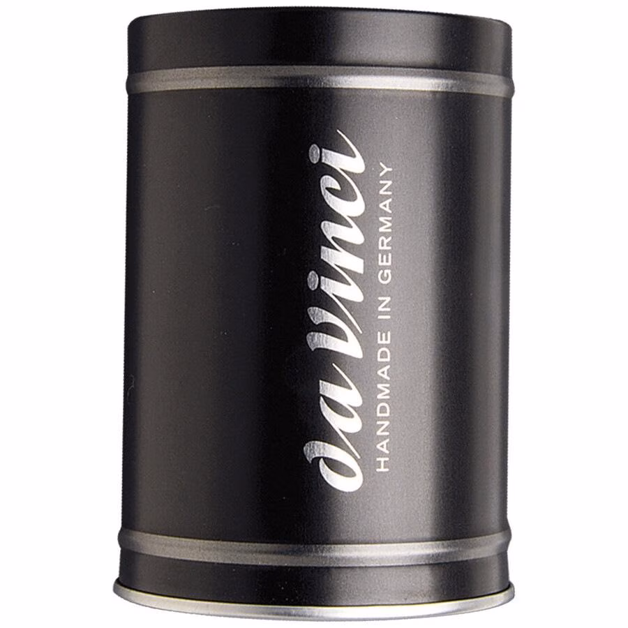 Da Vinci Metal brush holder, black