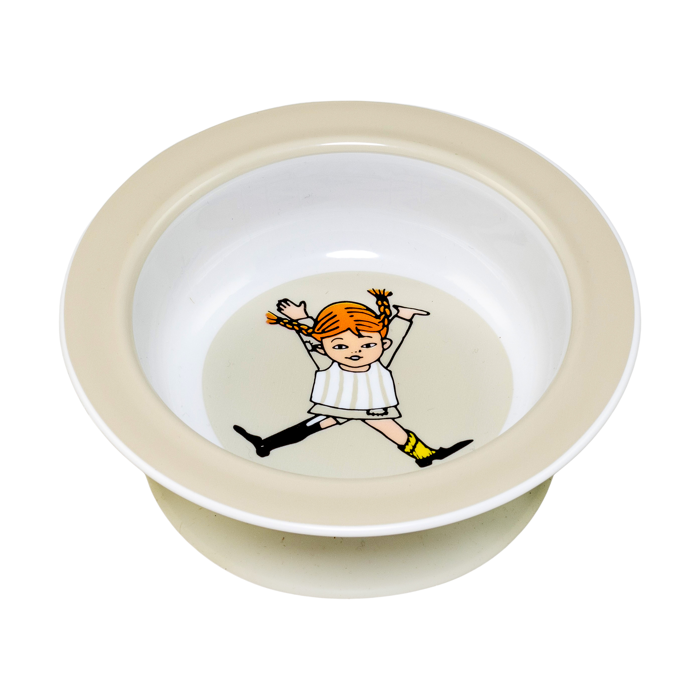 Rätt Start Pippi Circus suction cup plate Ø15.5 cm