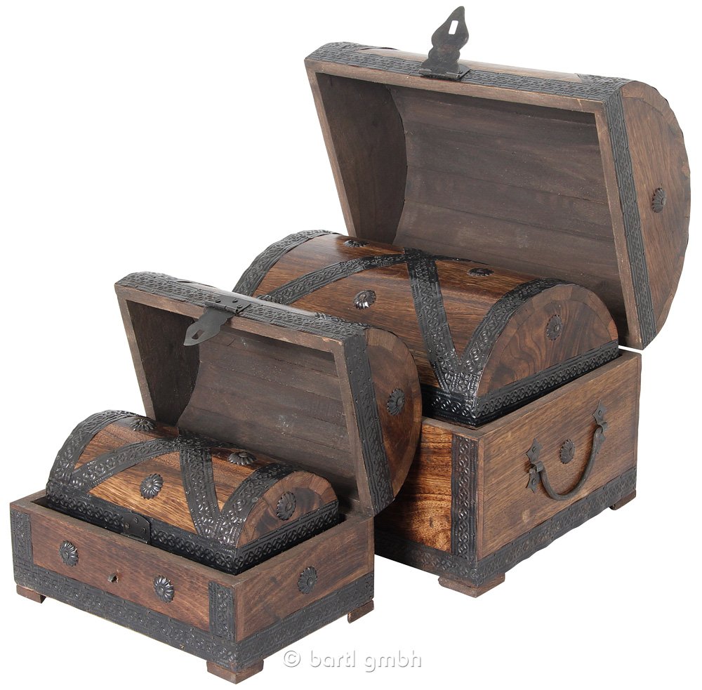Pirates Treasure Chest Set (Set Of 4) 87
