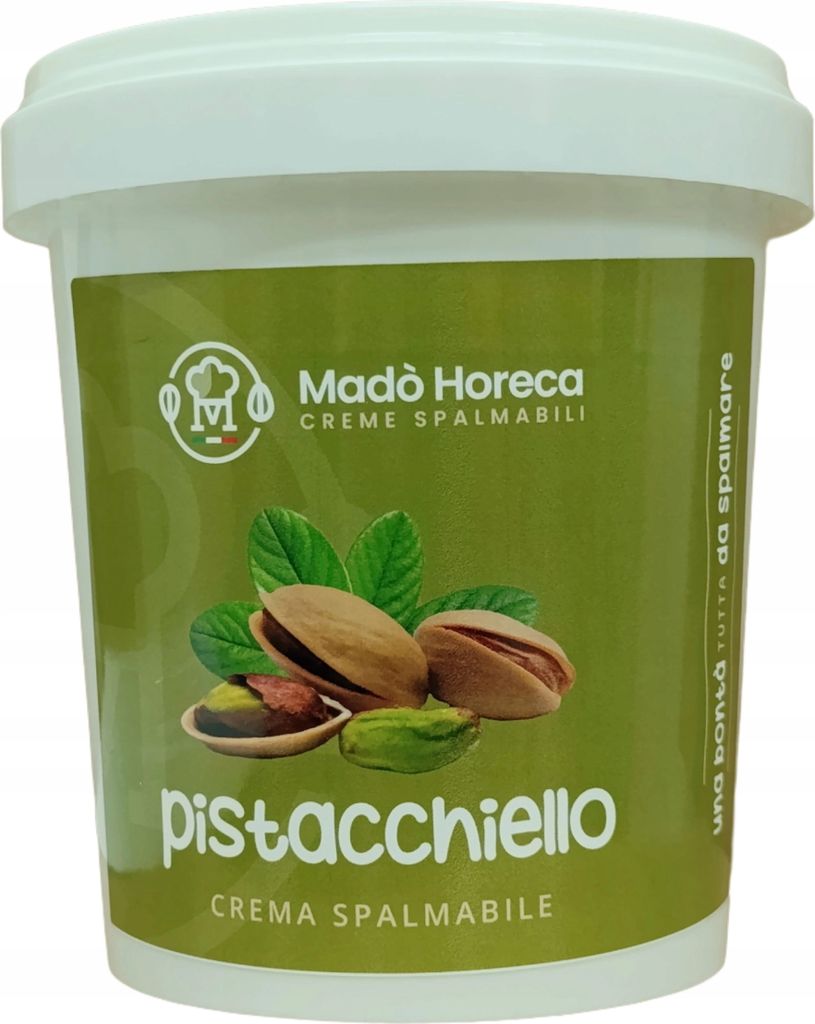 Pistachio Cream Pistacchiello Crema Spalmabile 1kg - Mado Horeca