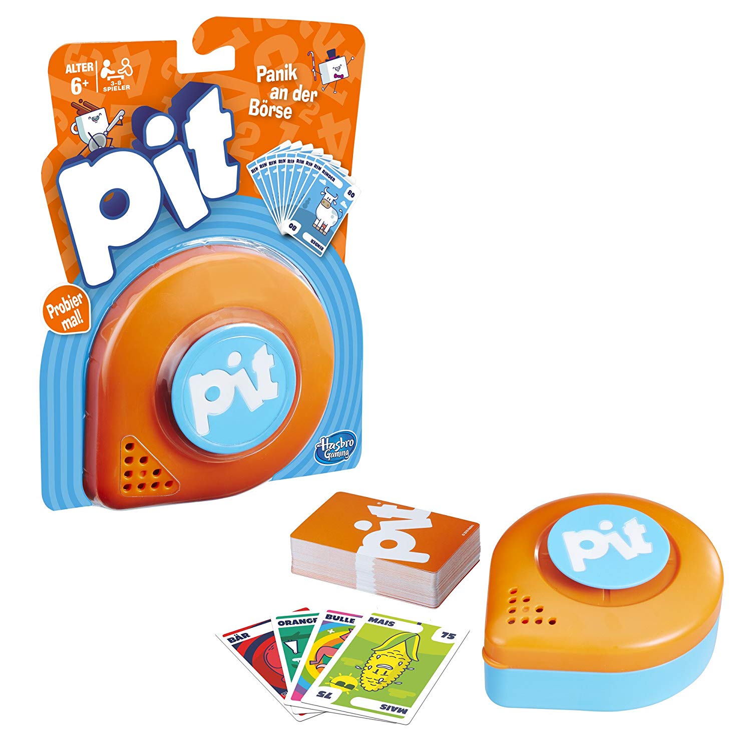 Hasbro Pit Card Game German A