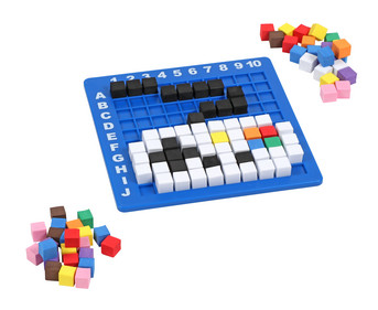 Pixel art in a coordinate system